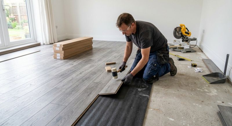 Laminate Floor Installation in North Miami Beach, FL