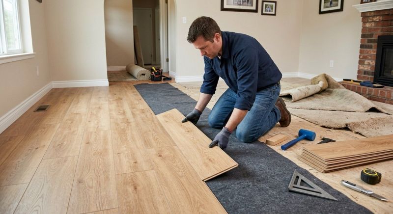 Laminate Floor Remodeling in Pompano Beach, FL