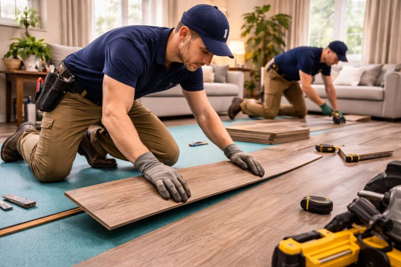 Laminate Floor Replacement in Broward County, FL