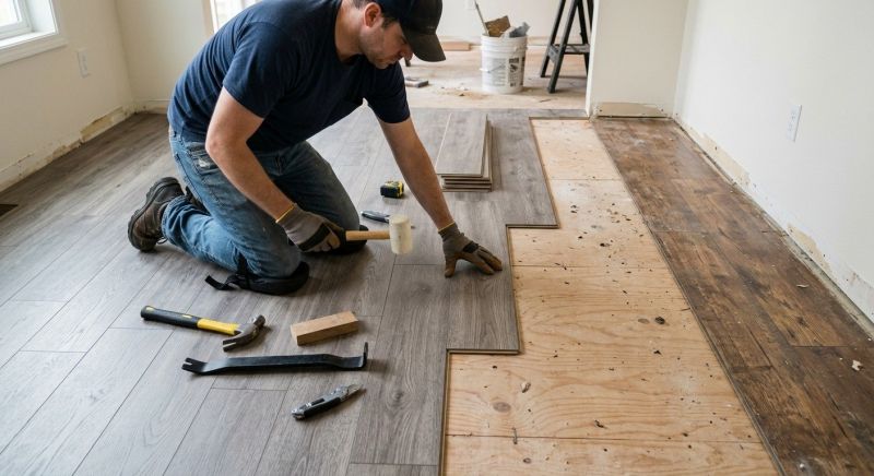 Laminate Floor Replacement in Pompano Beach, FL