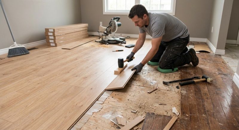 Laminate Flooring Replacement in Pompano Beach, FL