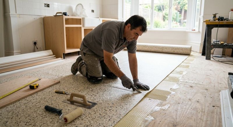 Linoleum Floor Installation in Boynton Beach, FL