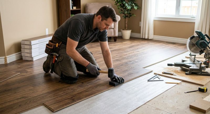 Plank Laminate Installation in Pompano Beach, FL