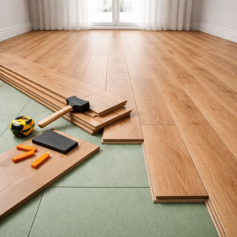 Plank Laminate Installation in Pompano Beach, FL