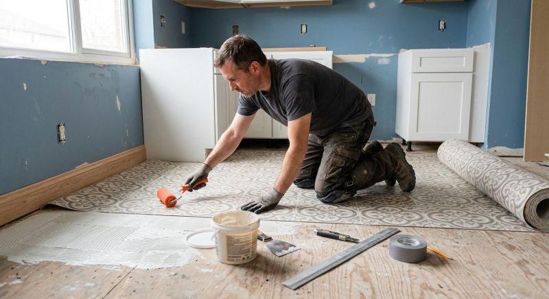 Sheet Flooring Installation in Pompano Beach, FL