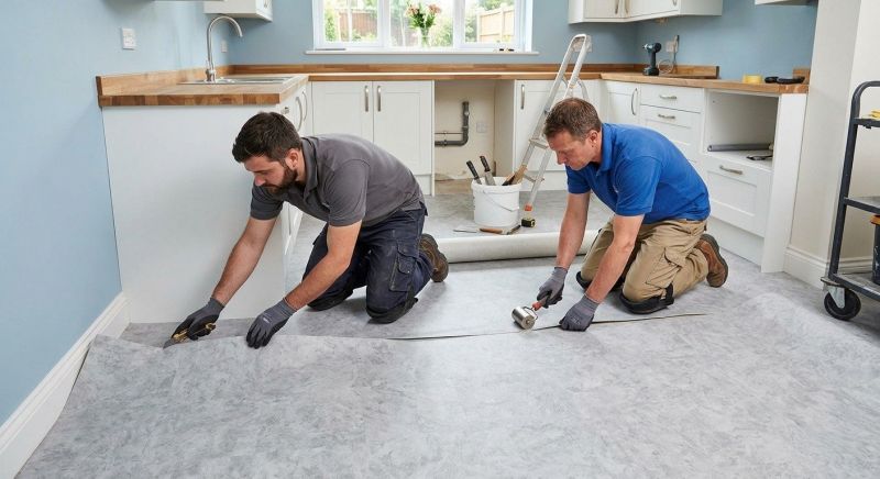 Sheet Linoleum Installation in Pompano Beach, FL