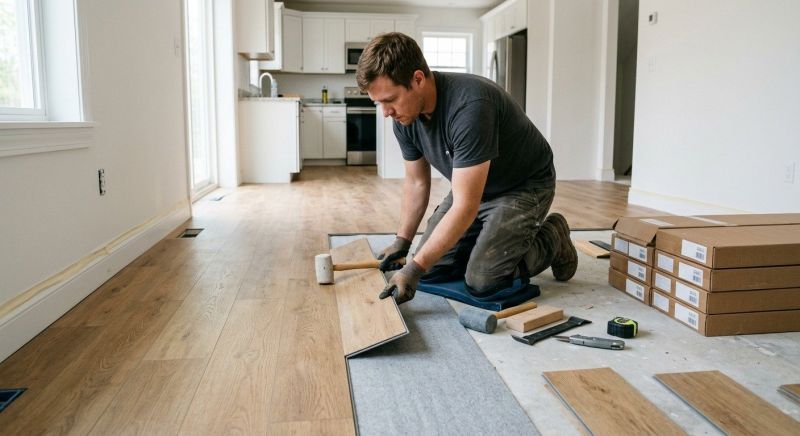 Vinyl Plank Floor Installation in Pompano Beach, FL