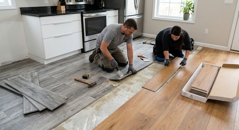 Vinyl Tile Replacement in Pompano Beach, FL