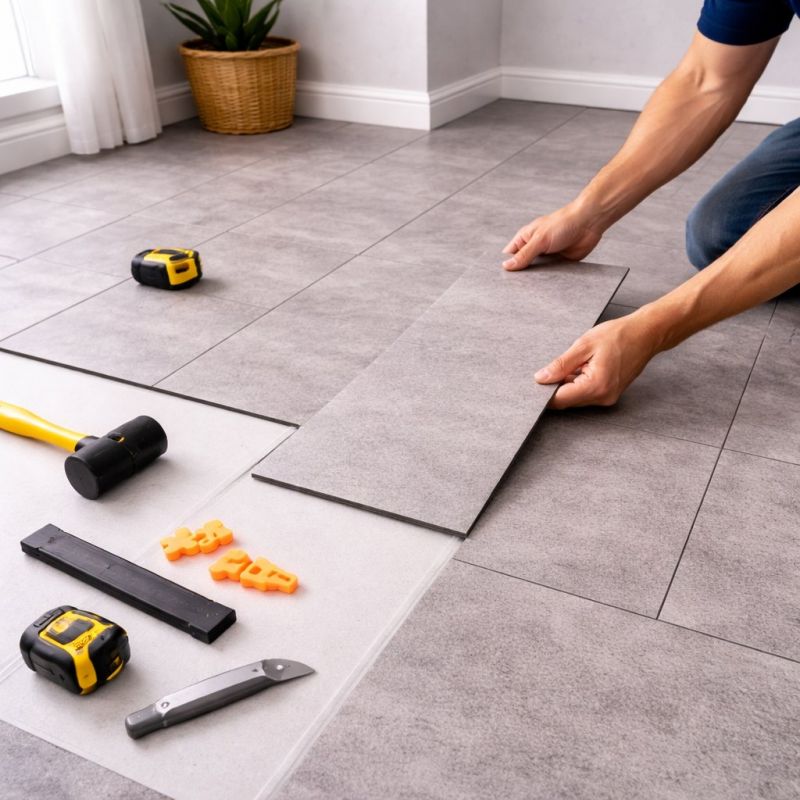 Vinyl Tile Replacement in Pompano Beach, FL